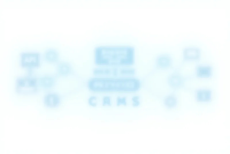 Headless CMS mimarisi diyagramı, içerik yönetimi API katmanı ve çoklu frontend platformları