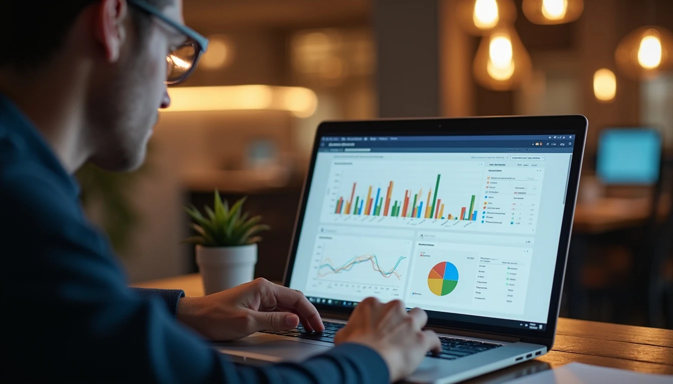 İş ekibi Google Analytics SEO raporlama dashboard inceleme
