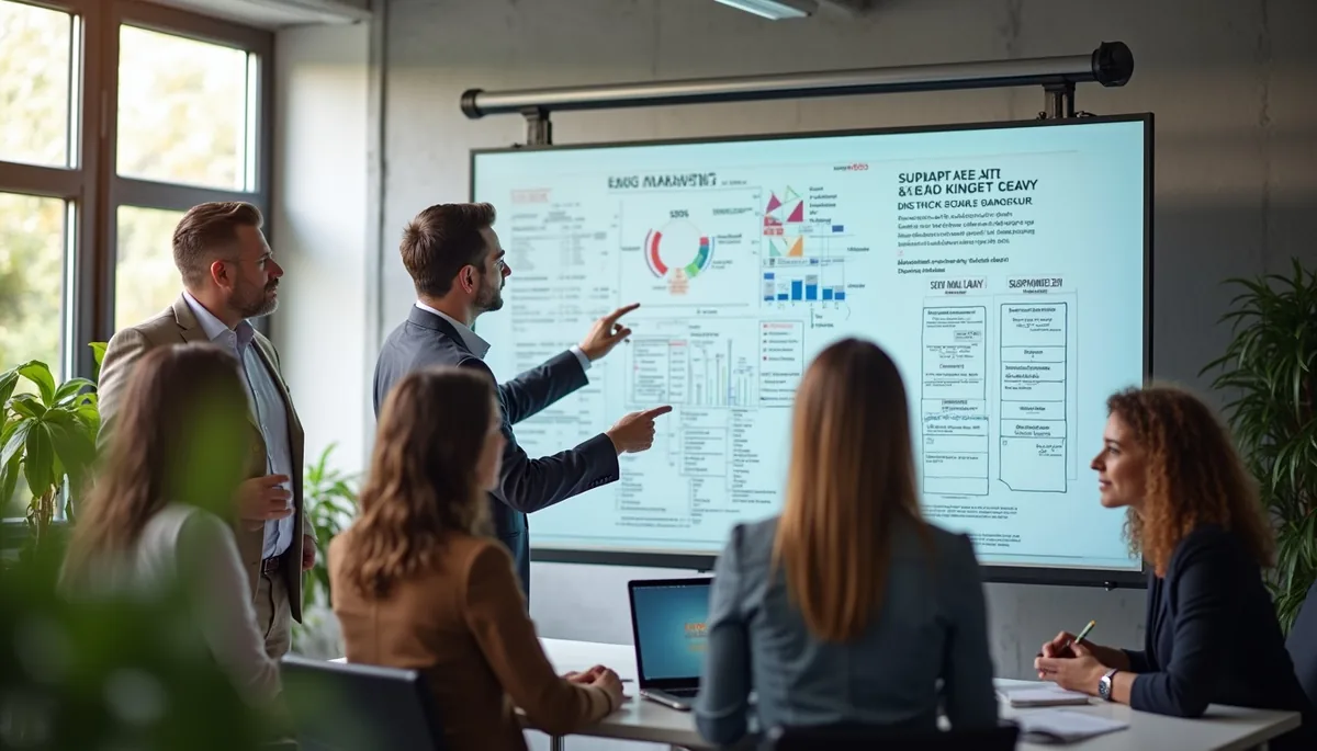 SEO icerik stratejisi toplanti ve anahtar kelime planlama oturumu