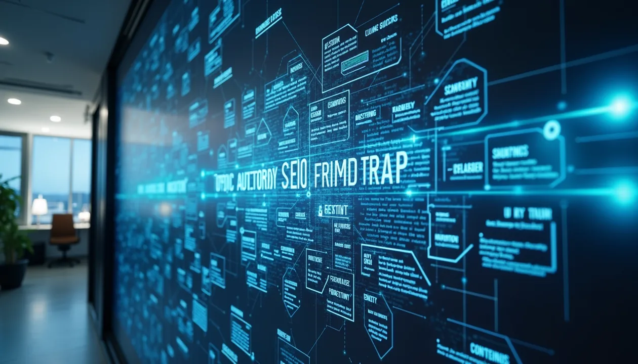 Topical authority SEO stratejisi için içerik kümesi haritası